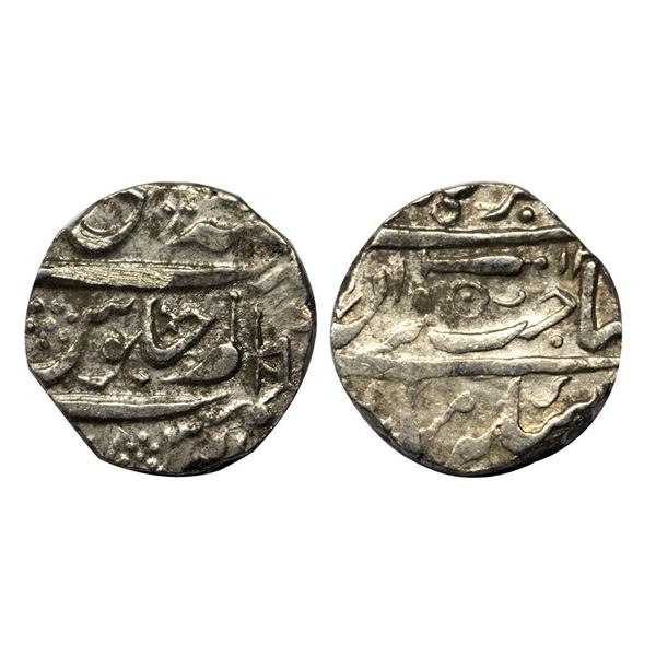 Gwalior, Daulat Rao Sindhia (1794-1827 AD), Isagarh Mint, Silver Rupee, 10.60 gms.
