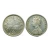 Image 1 : Victoria Queen, Silver One Rupee, 1862.