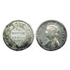 Image 1 : Victoria Queen, Silver 1/4 Rupee, 1862.