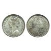 Image 1 : Victoria Queen, Silver 1/4 Rupee, 1862.