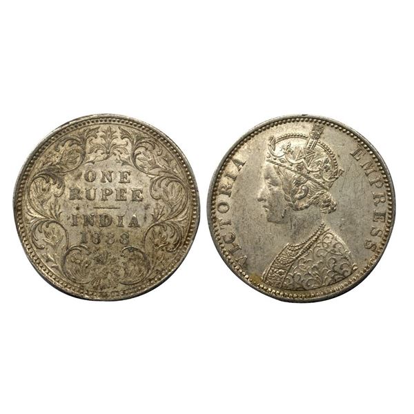 Queen Victoria, 1888, Bombay Mint