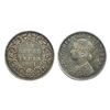 Victoria Empress, Silver 1/4 Rupee, 1891,