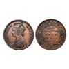 Image 1 : Victoria Empress, Copper ¼ Anna, 1877.