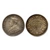 Image 1 : George V, Silver Two Annas, 1917, Calcutta Mint