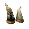Image 2 : 2x Vintage Carved Horns Into Birds
