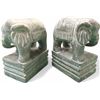 Image 2 : Vintage Concrete Elephant Bookends