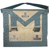 Image 2 : Vintage Masonic Priests Apron From Mason Lodge Revelstoke