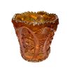 Image 3 : 5x Vintage Carnival Glass Vases (2 Sizes)
