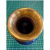 Image 3 : Vintage Blue Cloisonne Floral Vase