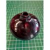 Image 2 : Vintage Ruby Red Glass Vase