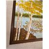Image 2 : Vintage Framed Giomach Signed Oil Painting On Canvas Nature Scene