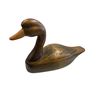Image 2 : 1990 CL Signed Hand Carved Wooden Duck