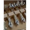 Image 2 : 46x Pieces Of Vintage Northcraft Gold Tone Cutlery