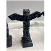 Image 3 : 3x First Nations Resin Totem Poles