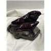 Image 2 : 2x Vintage Resin Collectibles: First Nations Eagle & Walrus