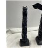 Image 2 : 2x First Nations Resin Totem Poles