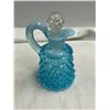 Image 2 : Vintage Fenton Hobnail Glass Oil Cruet