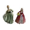 Image 1 : 2x Vintage Royal Doulton Figurines: Fair Lady & Janet