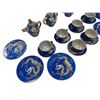 Image 2 : Vintage Hand Painted 3 Toed Dragon Chinaware