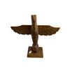 Image 1 : Vintage Gull Signed First Nations Hand Carved Wooden Totem Pole