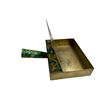 Image 2 : Vintage Enamelled Brass Silk iron Pan