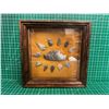 Image 2 : Framed Vintage First Nations Arrow Heads & Ulu Knife