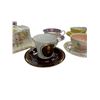 Image 2 : Assorted Chinaware: Cheese Plate & 12x Teacups & Saucers
