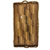 Image 2 : Vintage First Nations Coast Salish Hand Woven Double Handle Tray