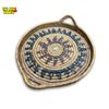 Image 1 : Vintage First Nations Coast Salish Hand Woven Double Handle Tray