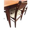 Image 2 : Beautiful Mid Century Modern Teak Table With 6 Chairs