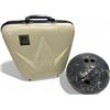 Image 1 : Vintage Brunswick Imperial Bowling Ball With Travel Bag