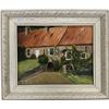 Image 2 : 2x Vintage Artist Signed Original Oil Paintings (Canvas & Wood)