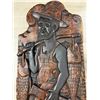 Image 2 : Vintage HK Signed Carved Wooden Fisherman
