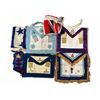 Image 1 : Assorted Vintage Masonic Aprons