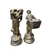 Image 2 : 3x Decorative Figurines: Horse & Villagers
