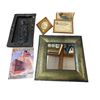 Image 2 : Vintage Variety: Framed Art, Mirror, Lamps