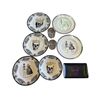 Image 1 : Skeleton Themed Dishware: Cups, Bowl, &  Plates