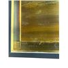Image 2 : Vintage Artist Signed First Nations Brass Etching "Thunderbird And Longhouse"