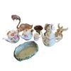 Image 1 : Vintage Variety: Teapots, Pink Glass Swan, Vases, & More