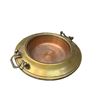 Image 2 : Vintage Brass Copper Fire Pot