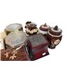 Image 2 : Assorted Vintage Containers, Jewellery Boxes, & Lidded Jars