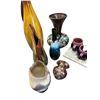 Image 3 : Vintage Variety: Asian Vases, German Vases, Ulu Knife, Flower Frog, & More
