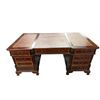 Image 1 : Vintage Reproduction Mahogany Partners Desk