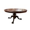 Image 2 : Vintage Tilting Wooden Oval Dining Table