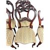 Image 2 : 8x  Vintage Balloon Back Chairs