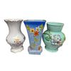 Image 2 : Assorted Vintage Vases: Newport Pottery, Weimar, Royal Castle, & More