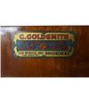 Image 8 : Antique 1930s New York Solid Oak Bedroom Set: Nightstand, 2 Dressers, Mirror, and Queen Headboard