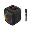 Image 1 : ENERGIZER PARTY PULSE BLUETOOTH SPEAKER WITH POWER BANK AND WIRED MIC - TESTED WORKING, RETAIL $129