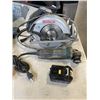 Image 2 : MAKITA CORDLESS POWER TOOLS, 3 BATTERIES AND BOSCH CIRCULAR SAW