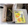 Image 1 : ASSORTED LIFTING STRAPS AND NEW CASE OF EAR PLUGS